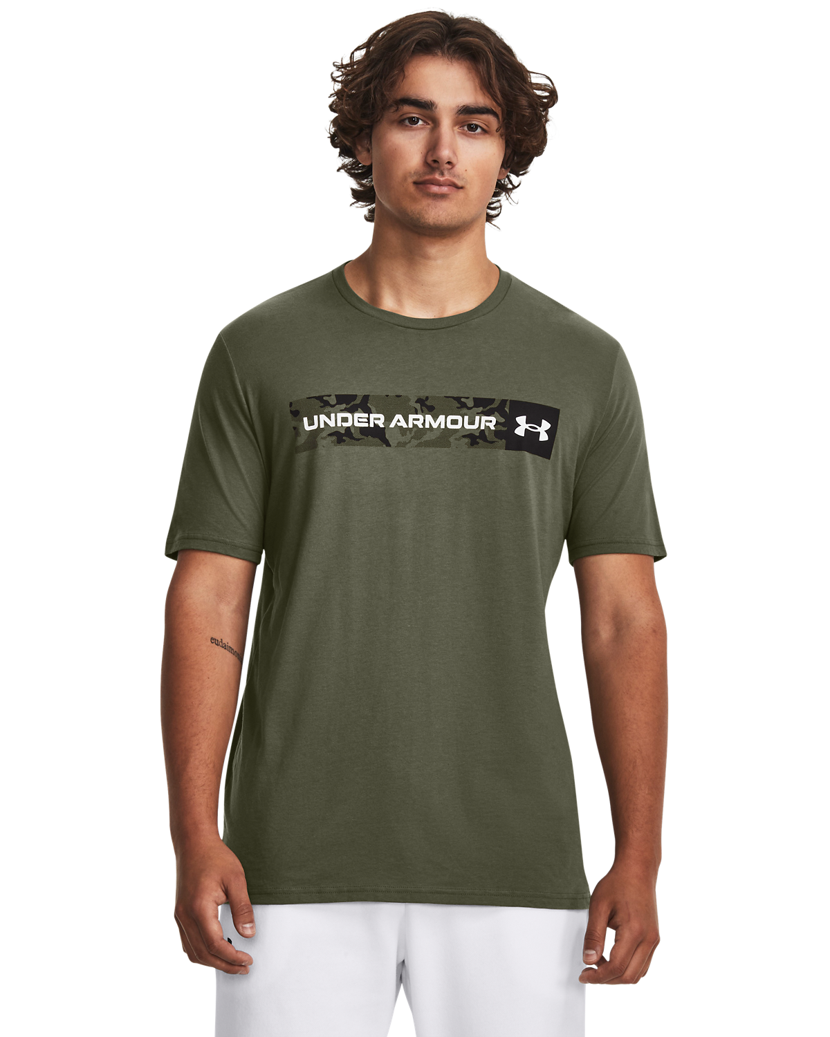 Men's UA Camo Chest Stripe Shortsleeve
