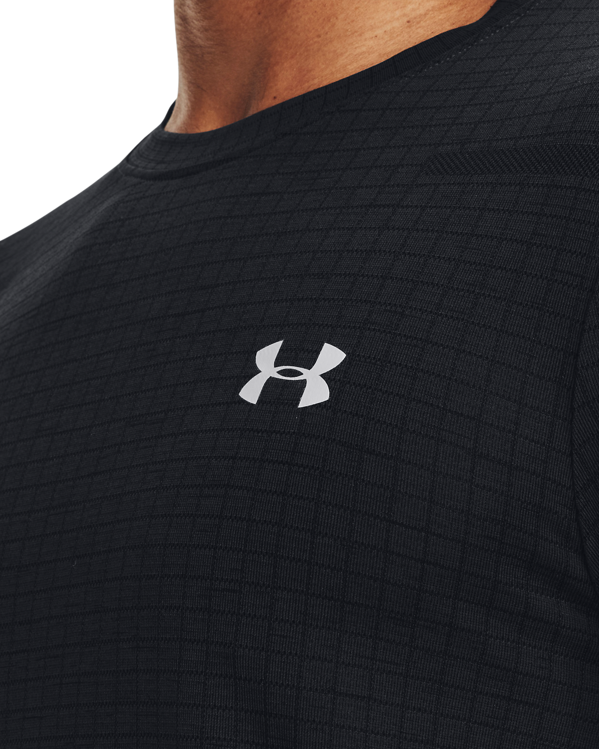 Men's UA Seamless Grid Short Sleeve