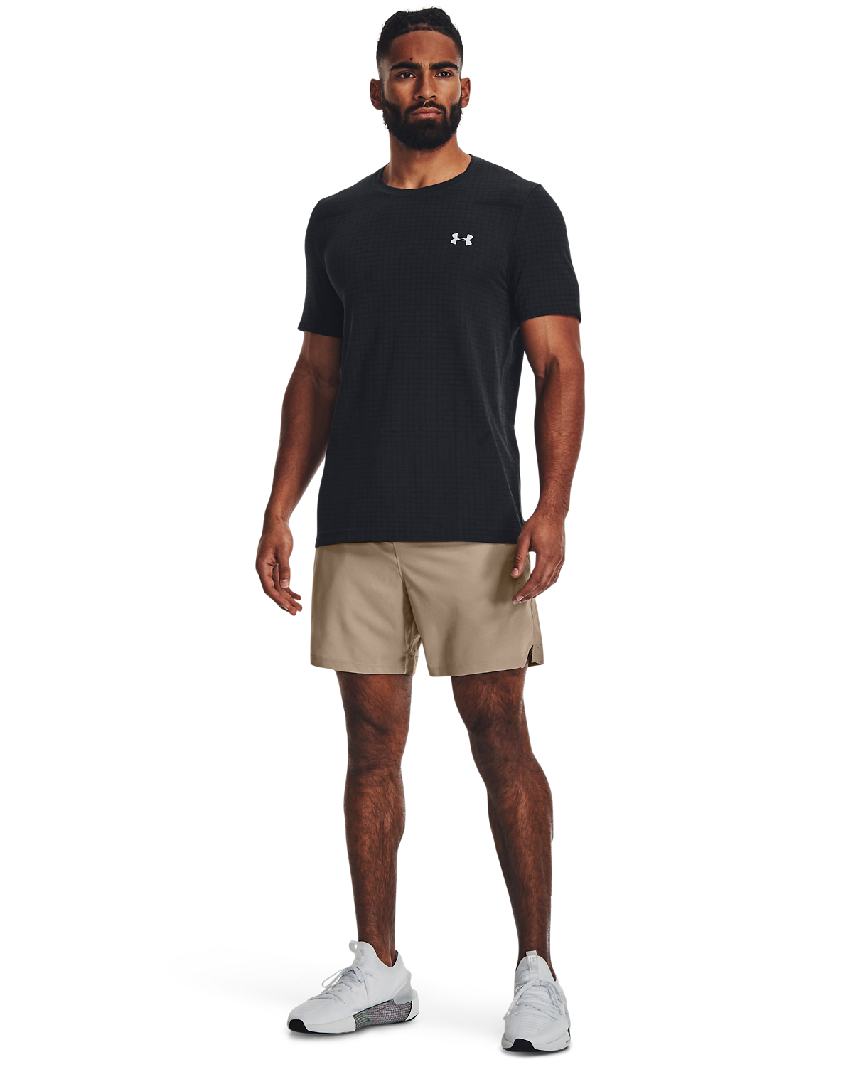 Men's UA Seamless Grid Short Sleeve