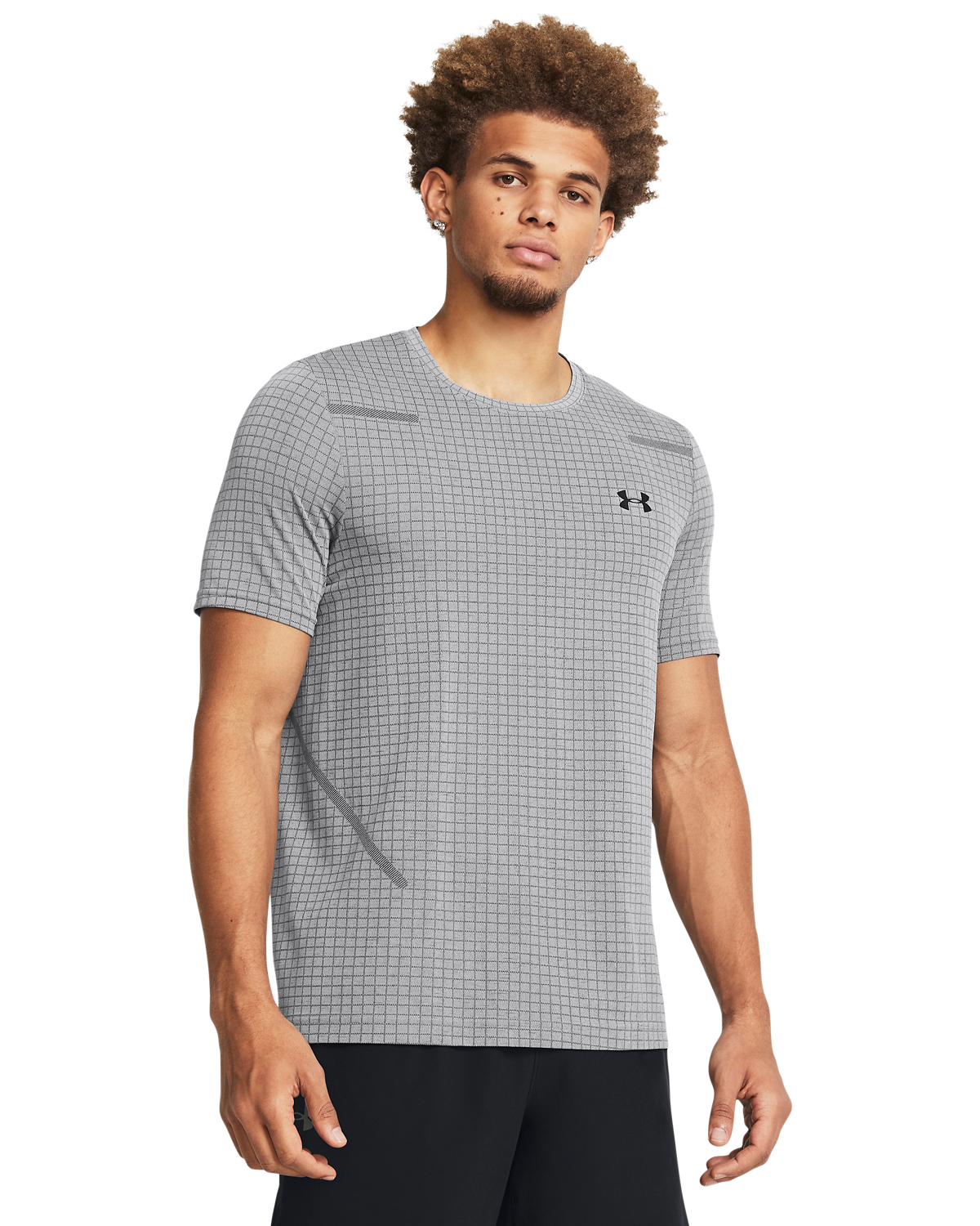 Men's UA Seamless Grid Short Sleeve