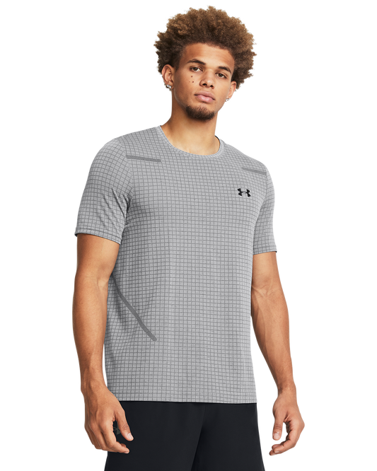 Men's UA Seamless Grid Short Sleeve
