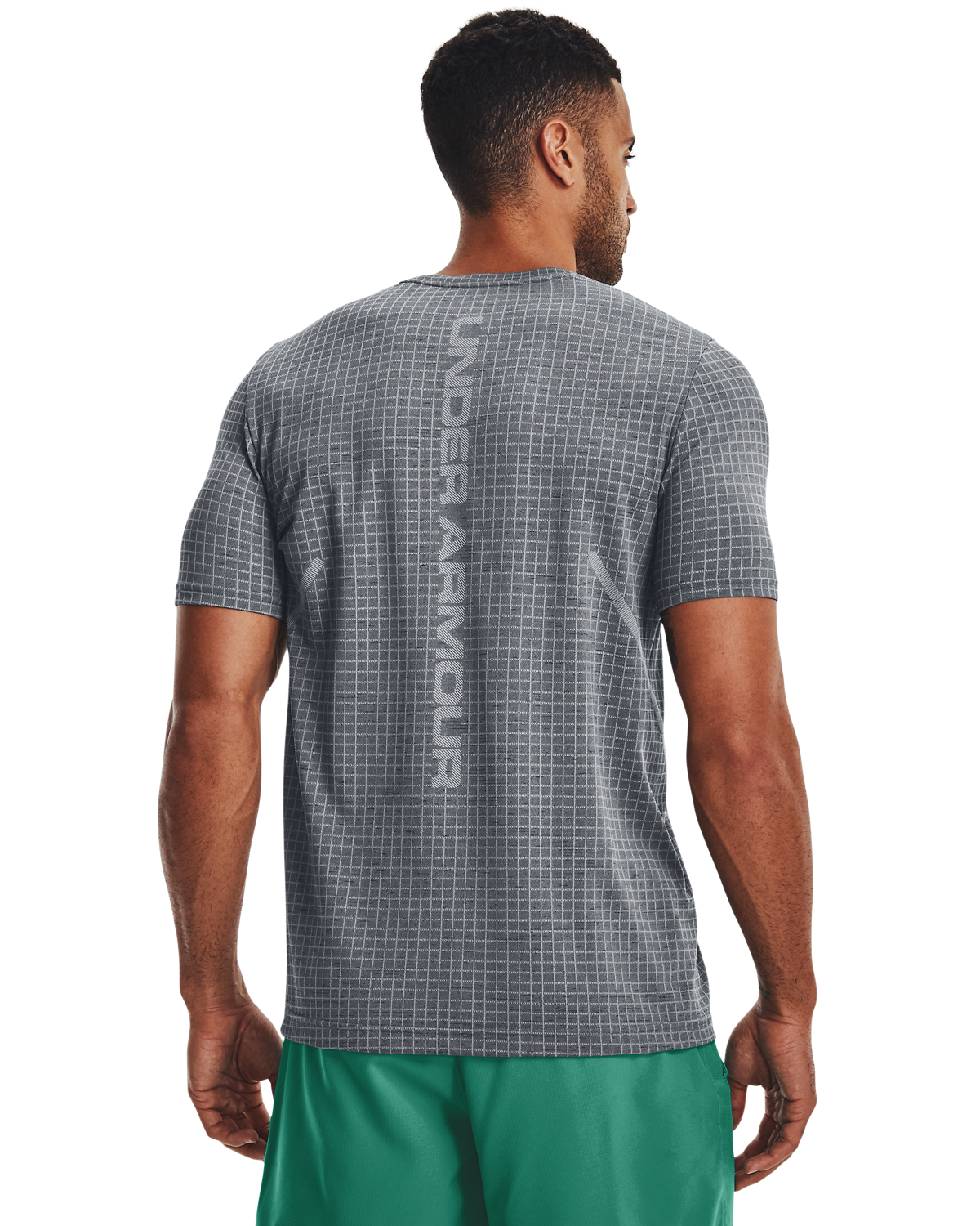 Men's UA Seamless Grid Short Sleeve