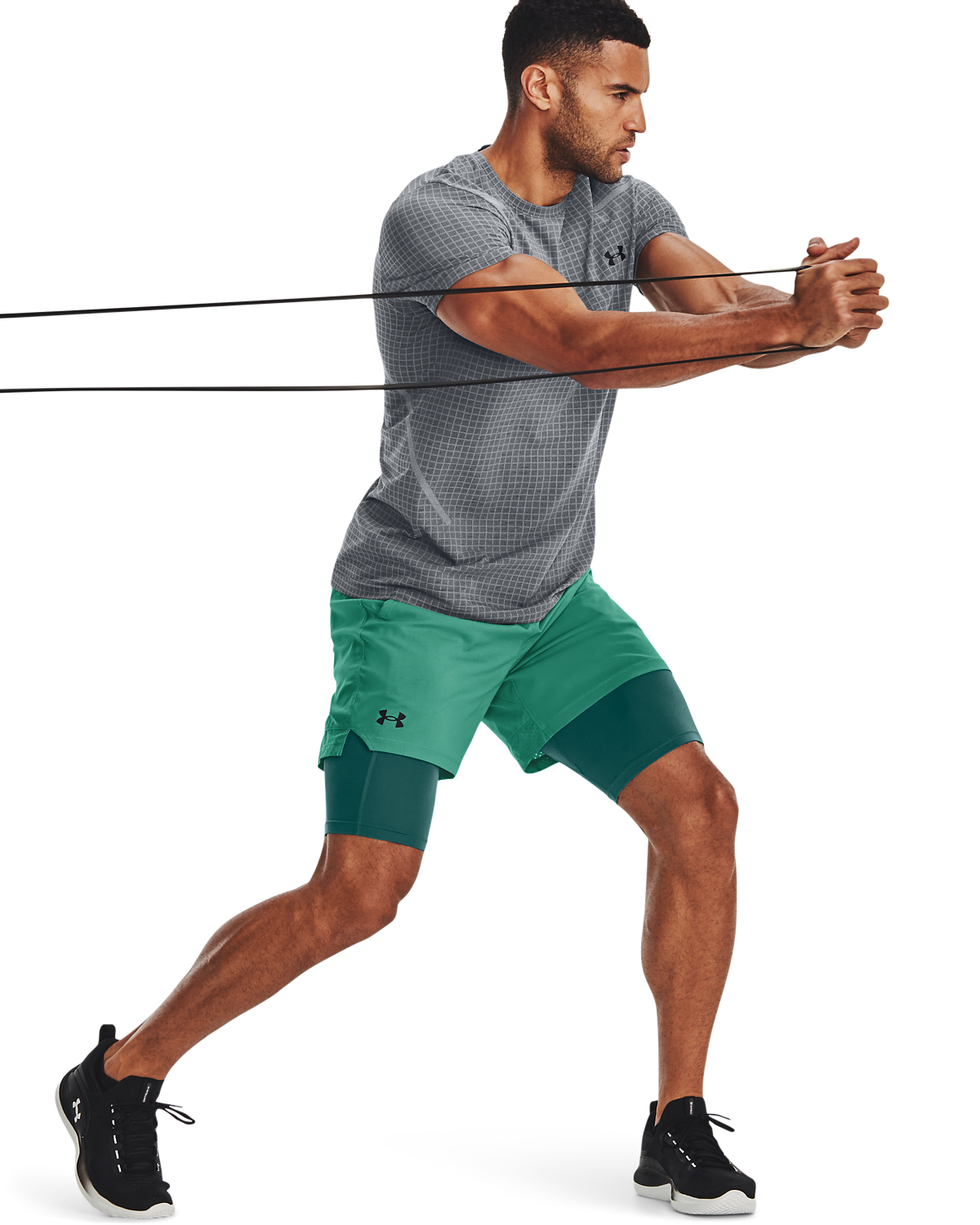 Men's UA Seamless Grid Short Sleeve