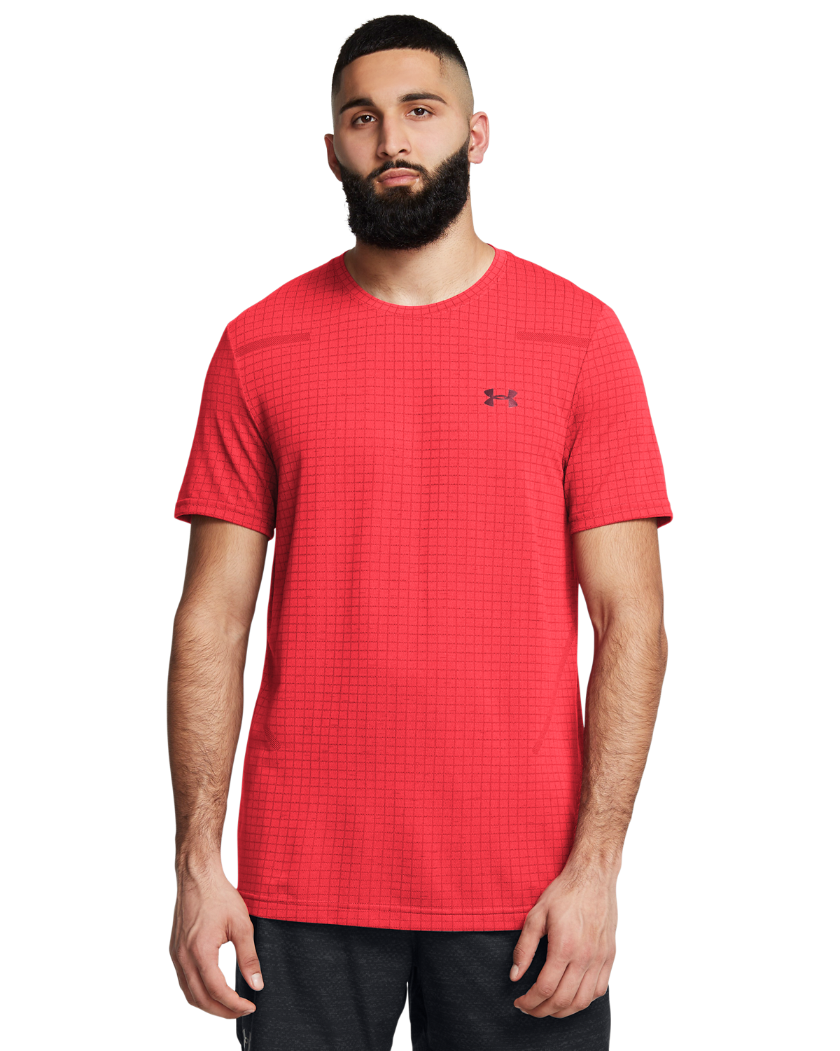 Men's UA Seamless Grid Short Sleeve