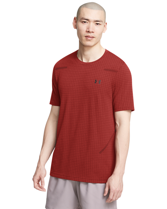 Men's UA Seamless Grid Short Sleeve
