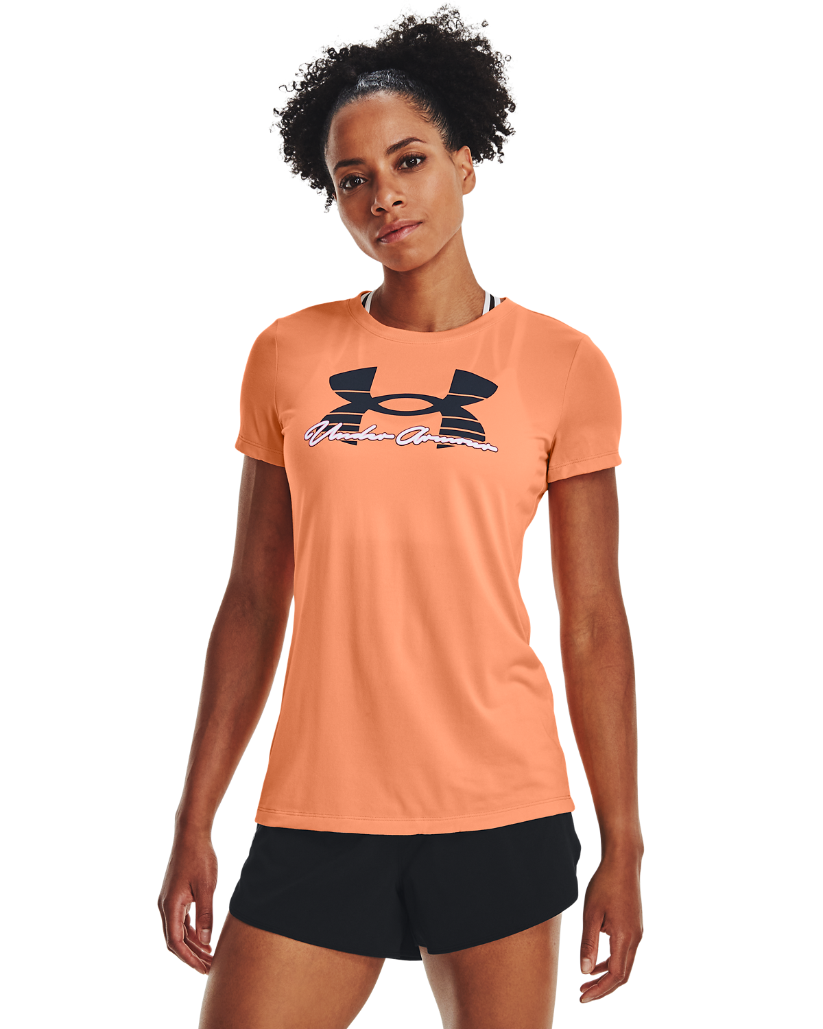 Women's UA Tech™ Script Short Sleeve
