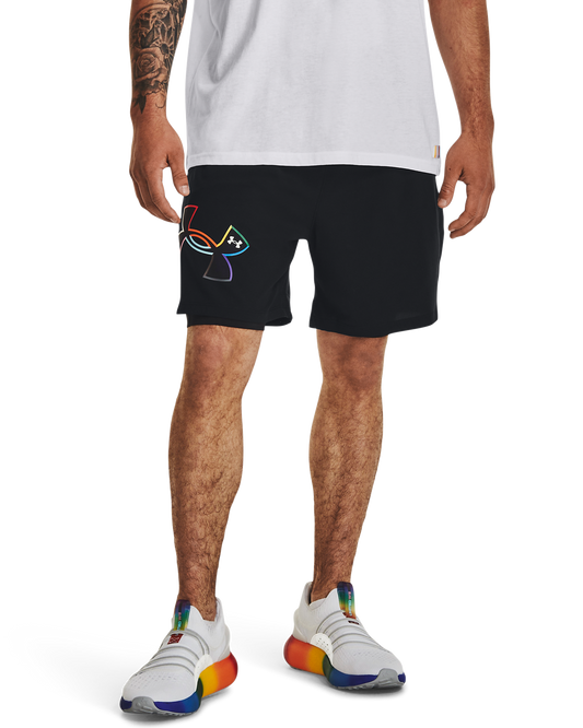 Men's UA Vanish Woven 2-in-1 Pride Shorts