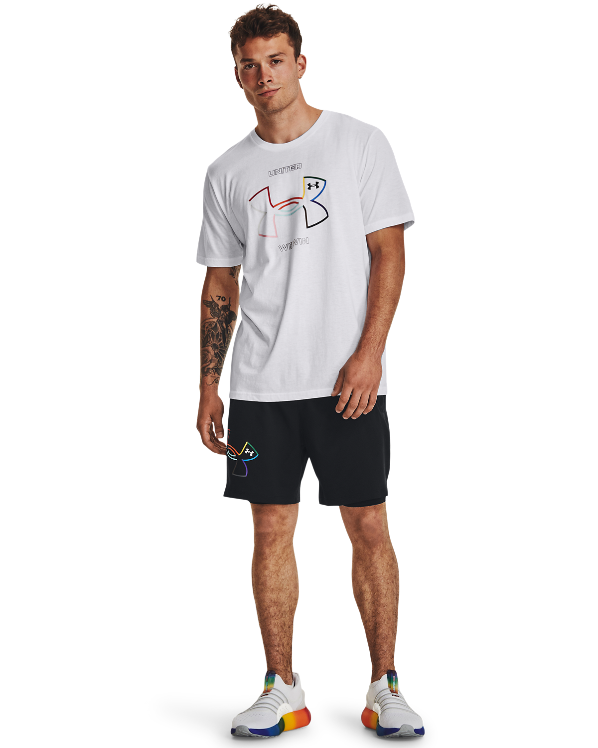 Men's UA Vanish Woven 2-in-1 Pride Shorts
