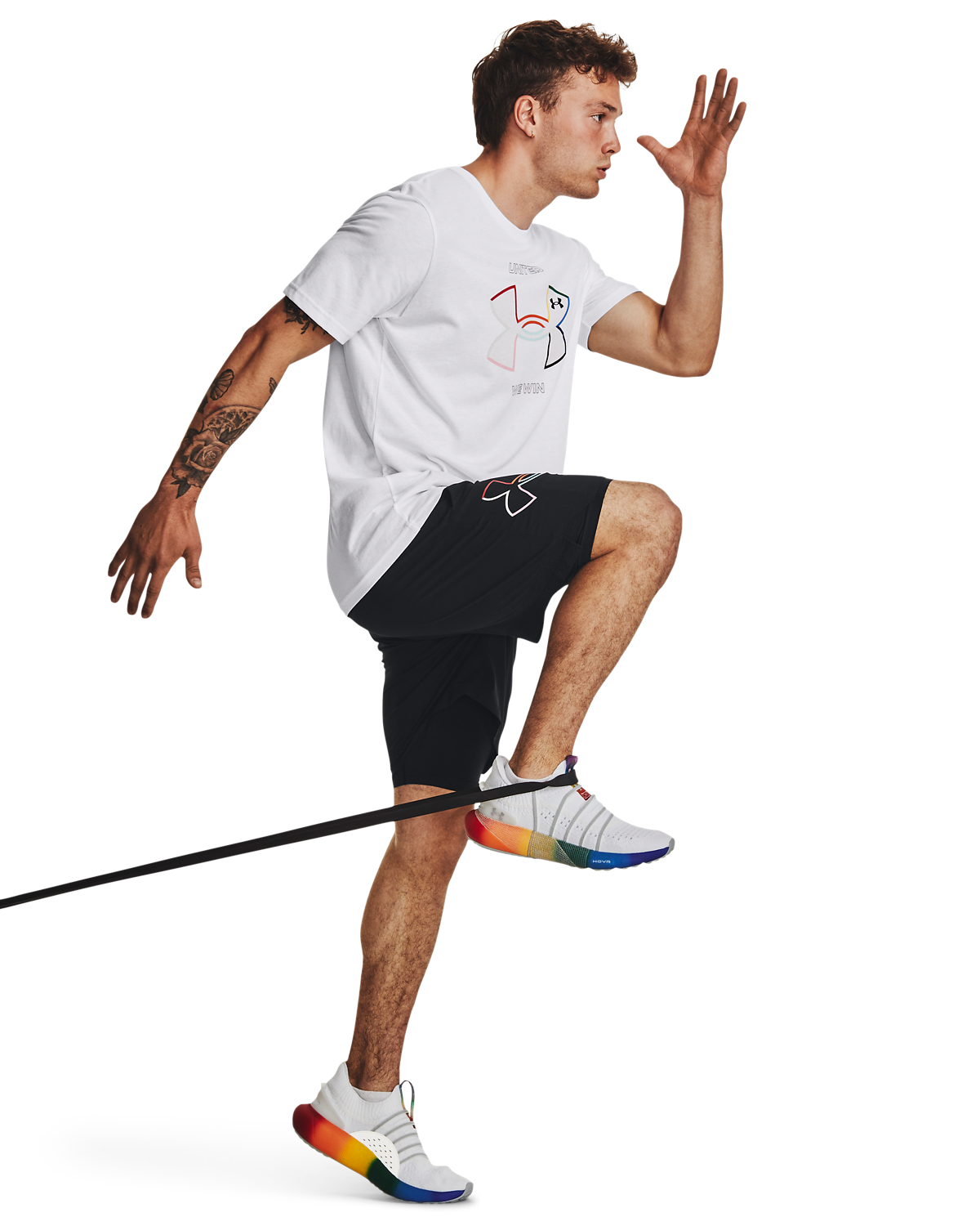 Men's UA Vanish Woven 2-in-1 Pride Shorts