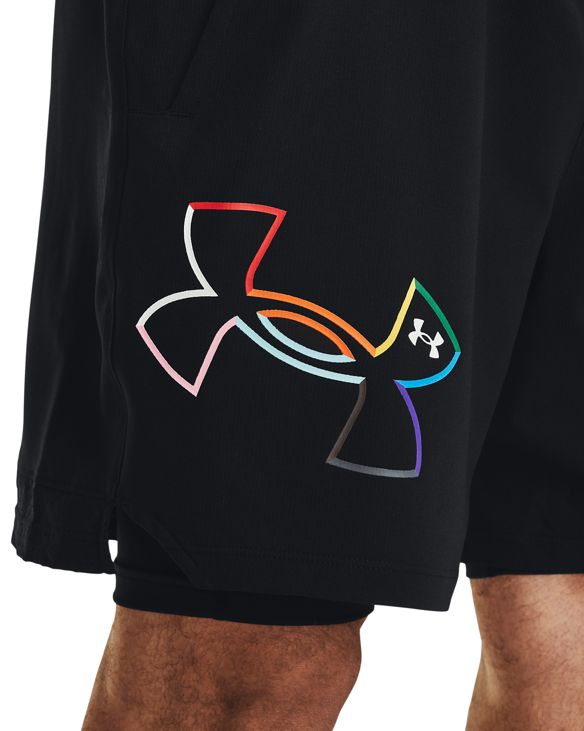 Men's UA Vanish Woven 2-in-1 Pride Shorts