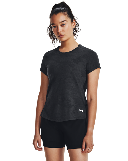Women's UA Streaker Speed Camo Short Sleeve