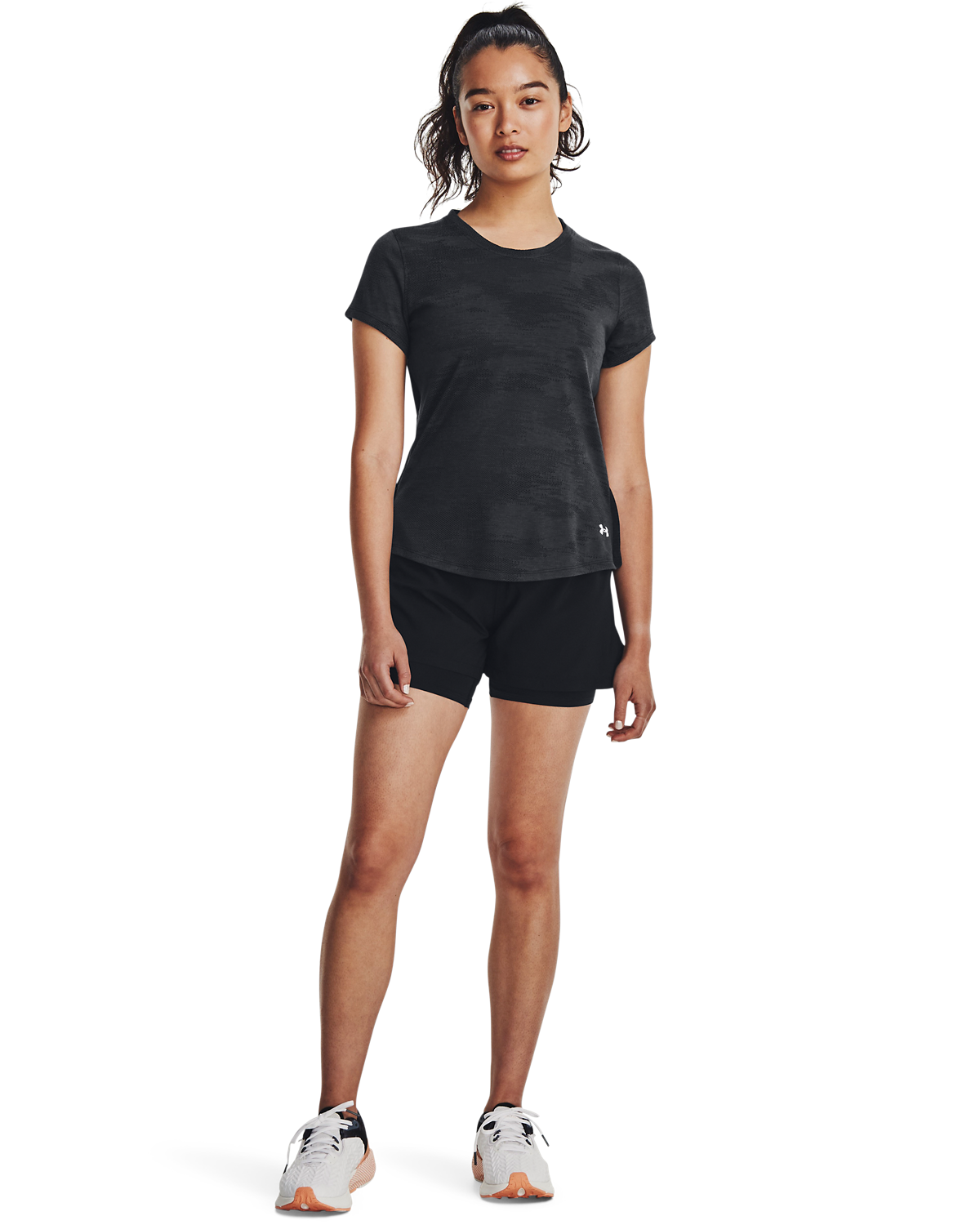 Women's UA Streaker Speed Camo Short Sleeve