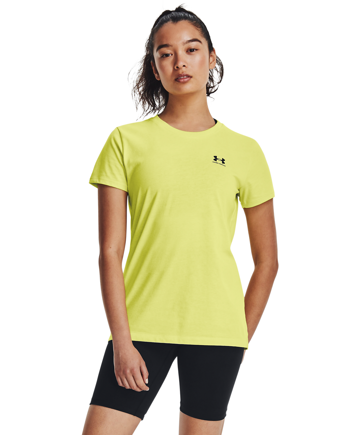 Women's UA Sportstyle Left Chest Short Sleeve