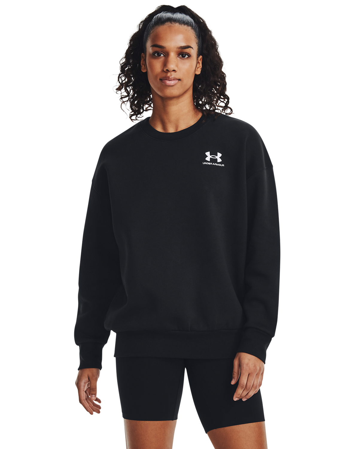 Women's UA Icon Fleece Oversized Crew