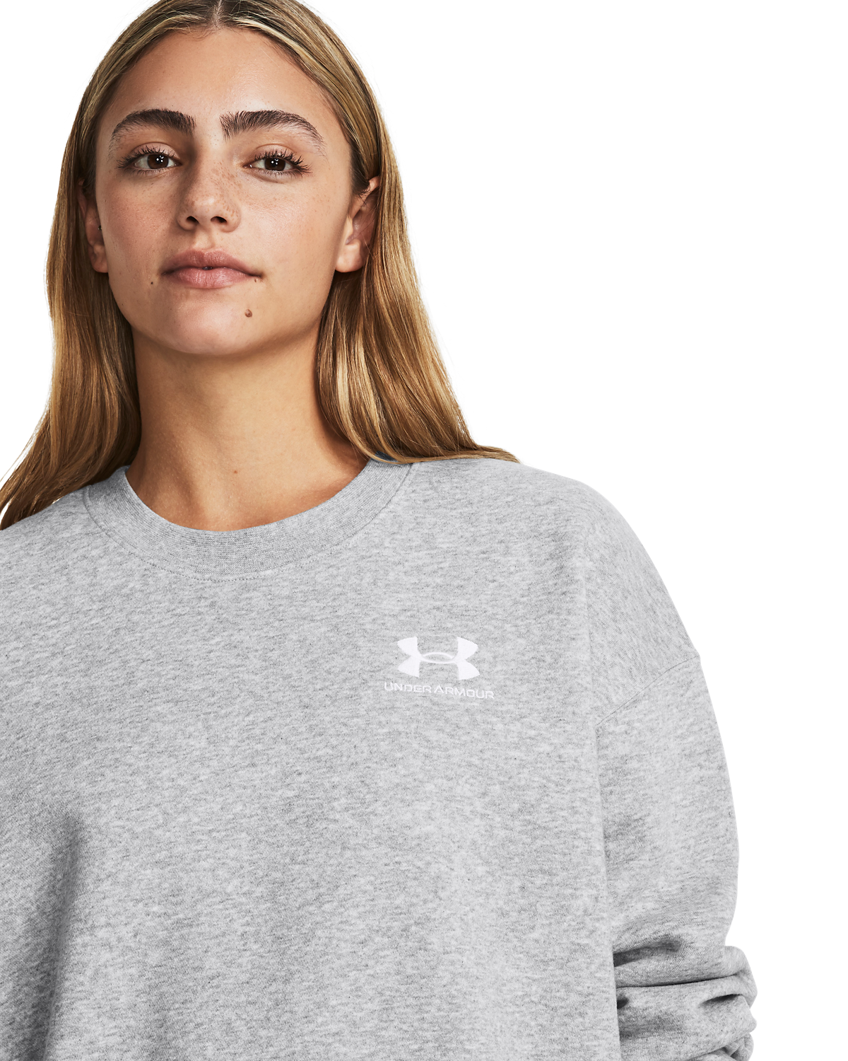 Women's UA Icon Fleece Oversized Crew