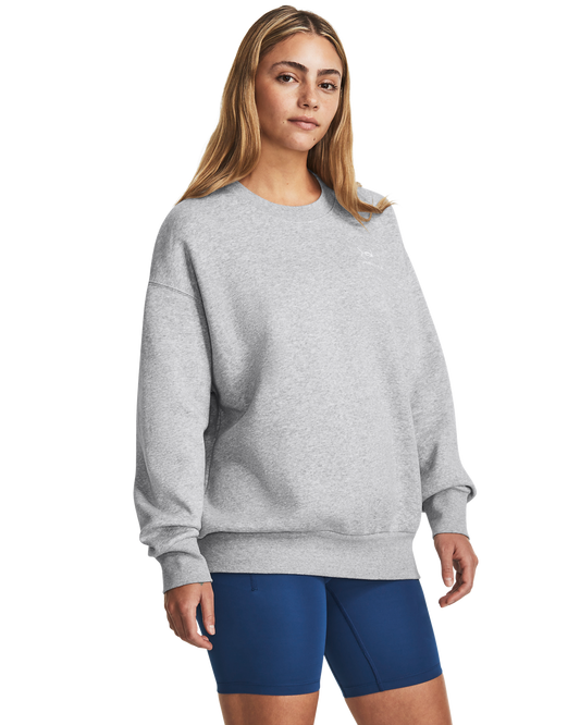 Women's UA Icon Fleece Oversized Crew