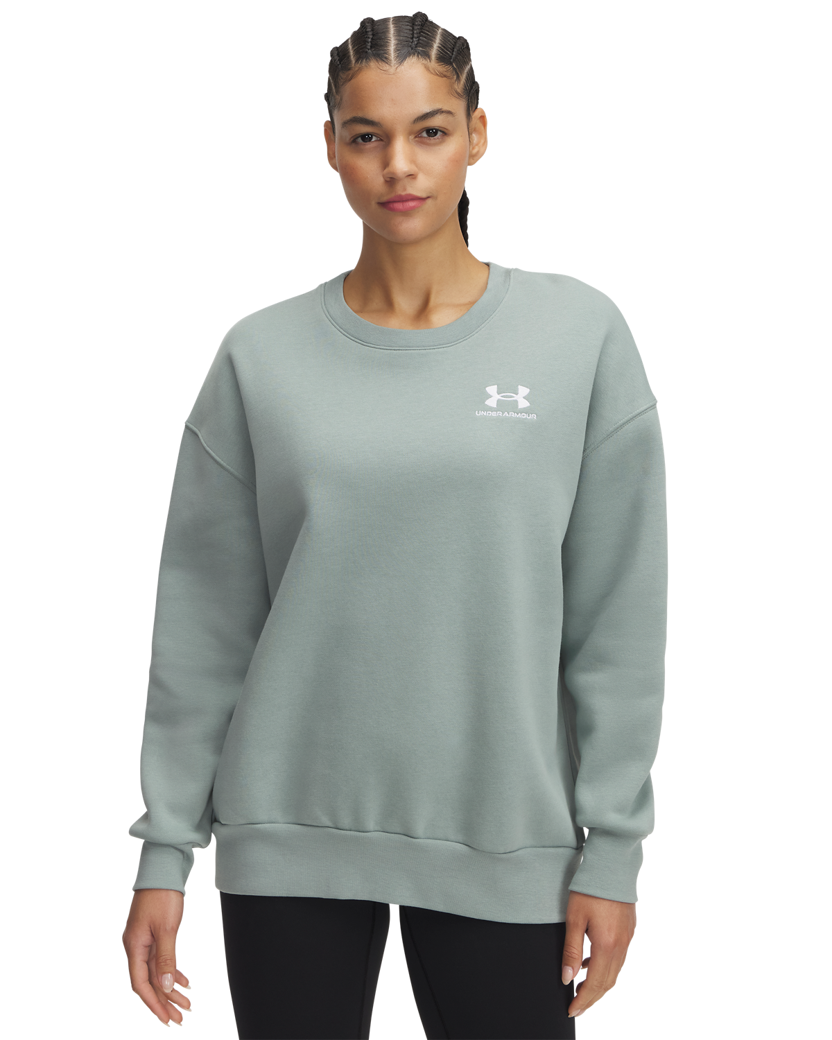 Women's UA Icon Fleece Oversized Crew