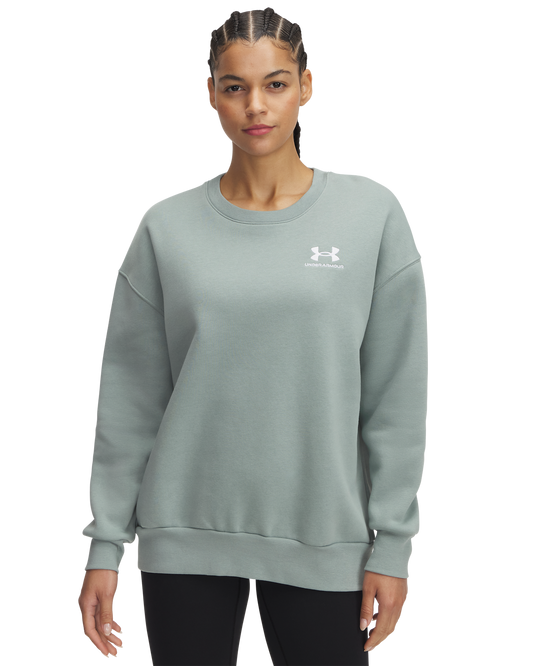 Women's UA Icon Fleece Oversized Crew