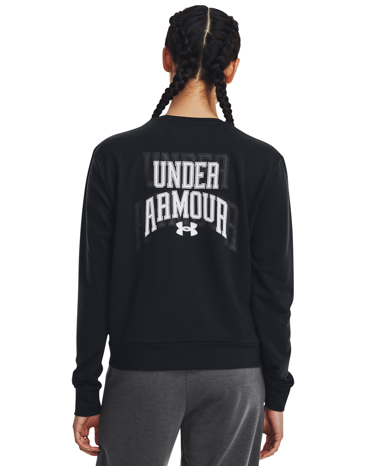 Women's UA Rival Terry Graphic Crew