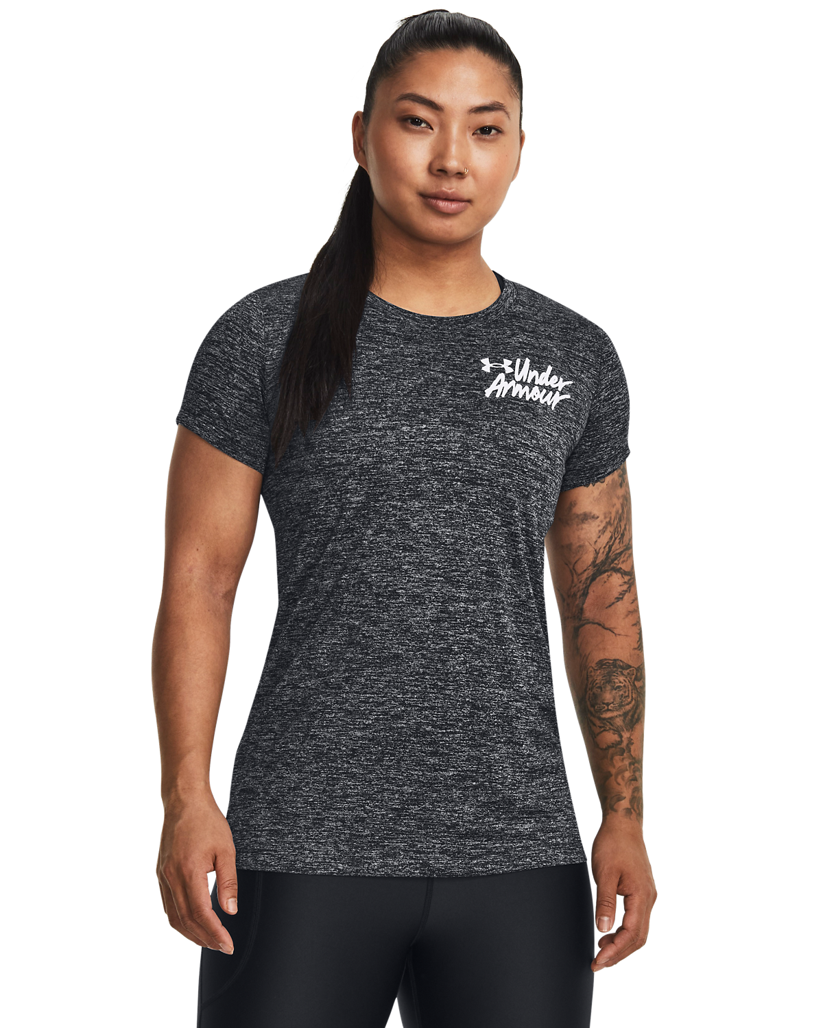 Women's UA Tech™ Twist Graphic Short Sleeve