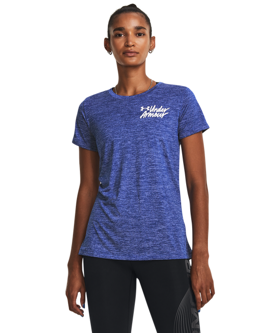 Women's UA Tech™ Twist Graphic Short Sleeve