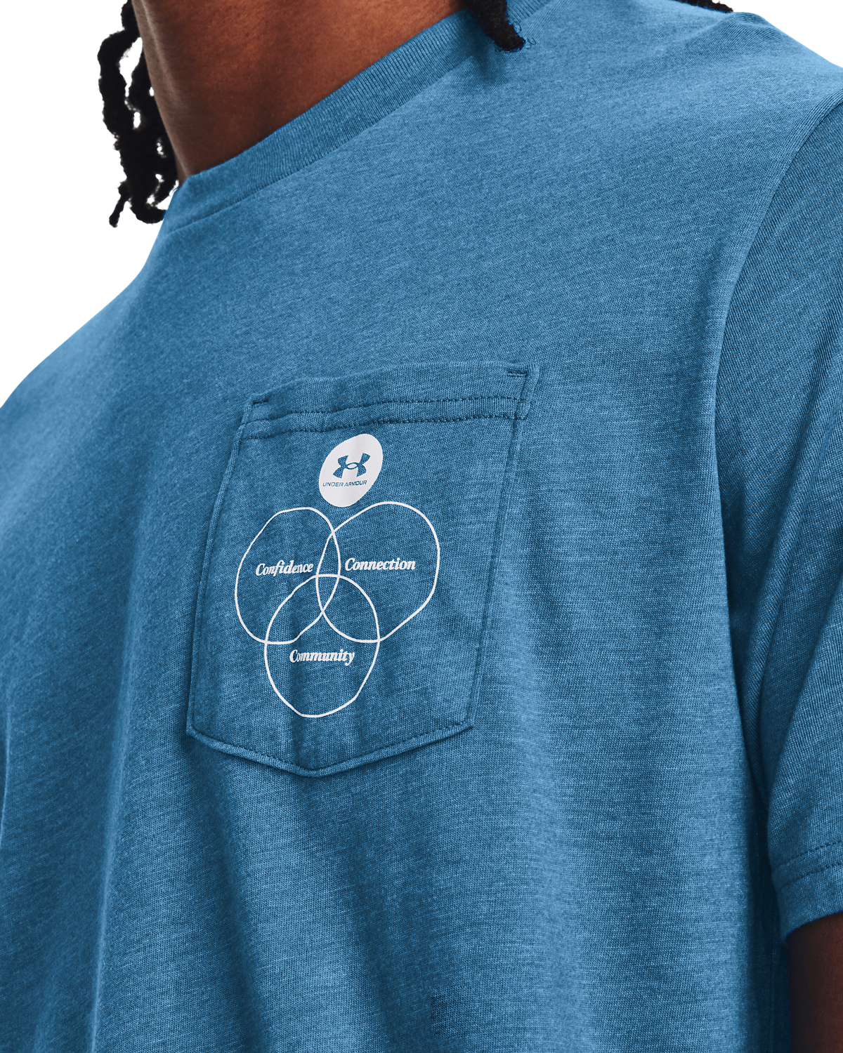 Men's UA Left Chest Confidence, Connection, Community Short Sleeve