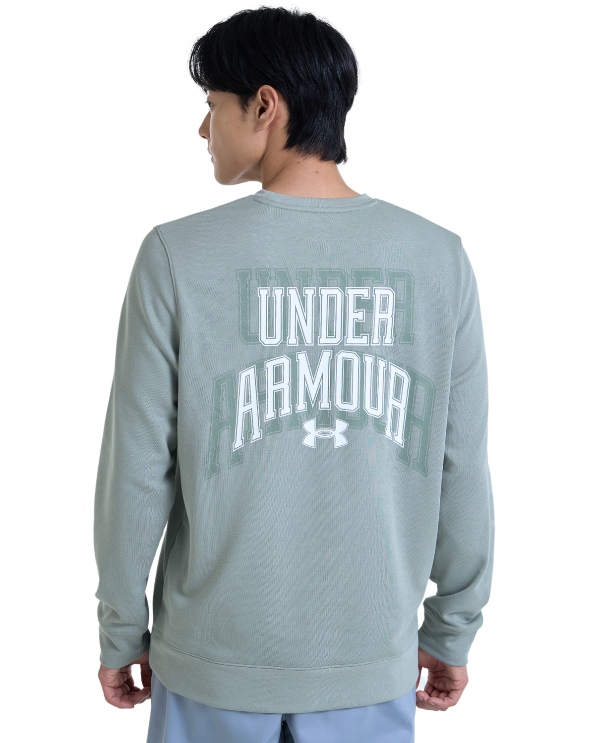 Men's UA Rival Terry Graphic Crew