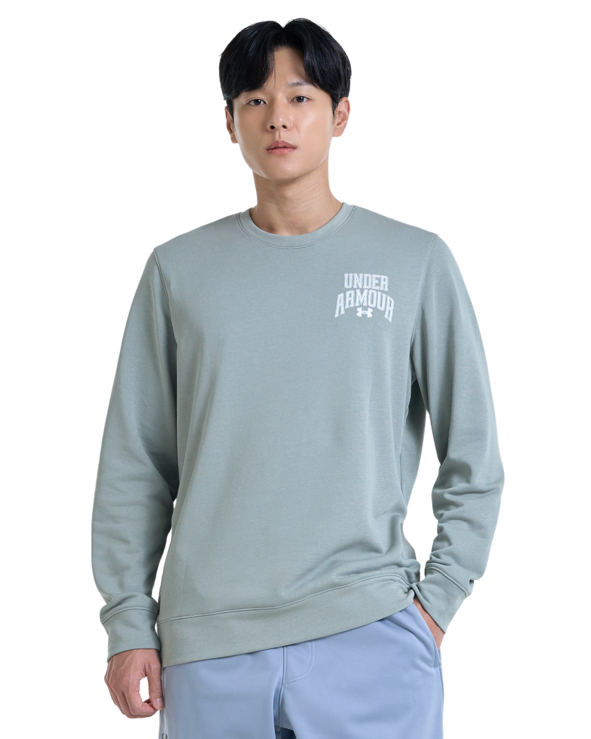 Men's UA Rival Terry Graphic Crew