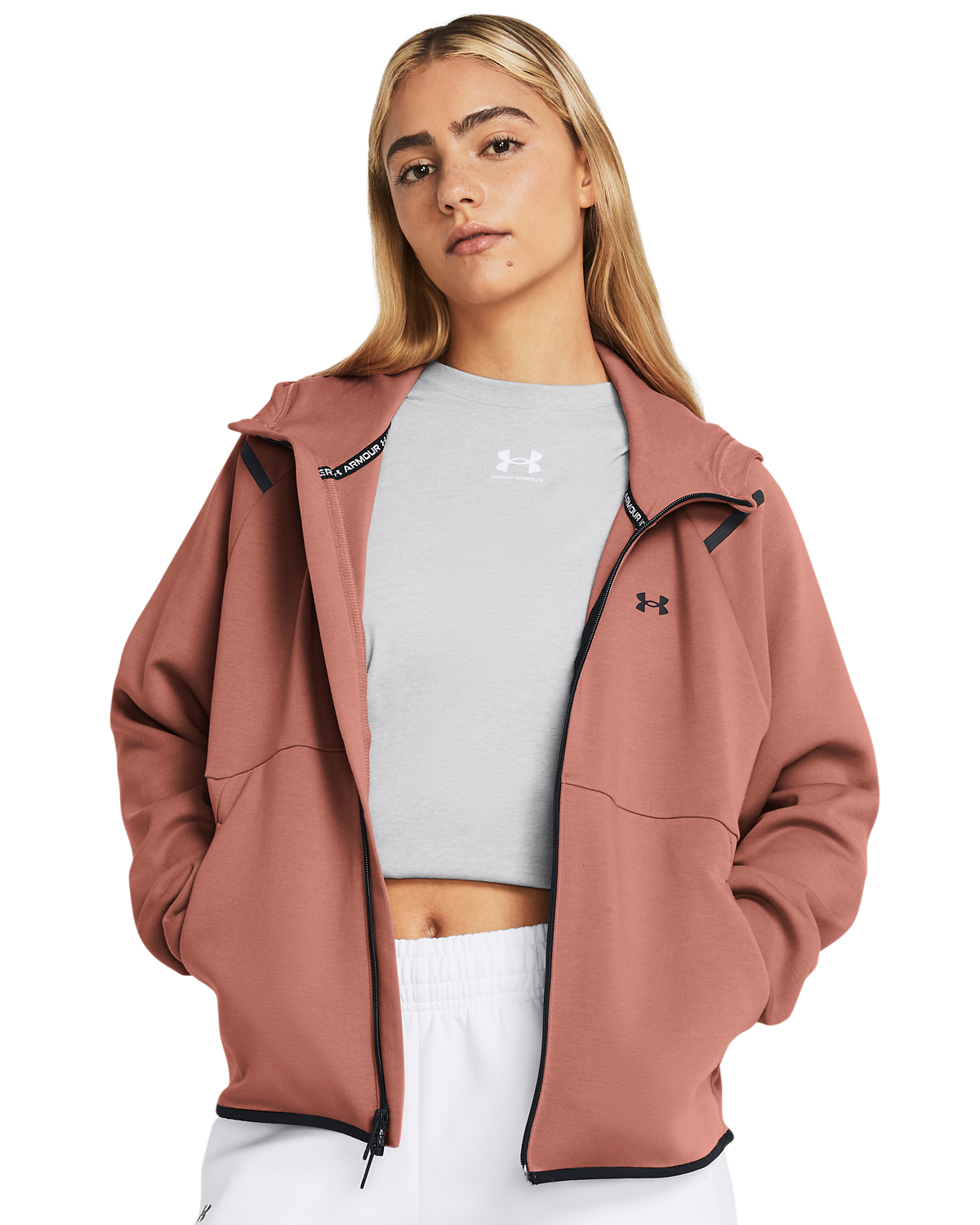 Women's UA Unstoppable Fleece Full-Zip