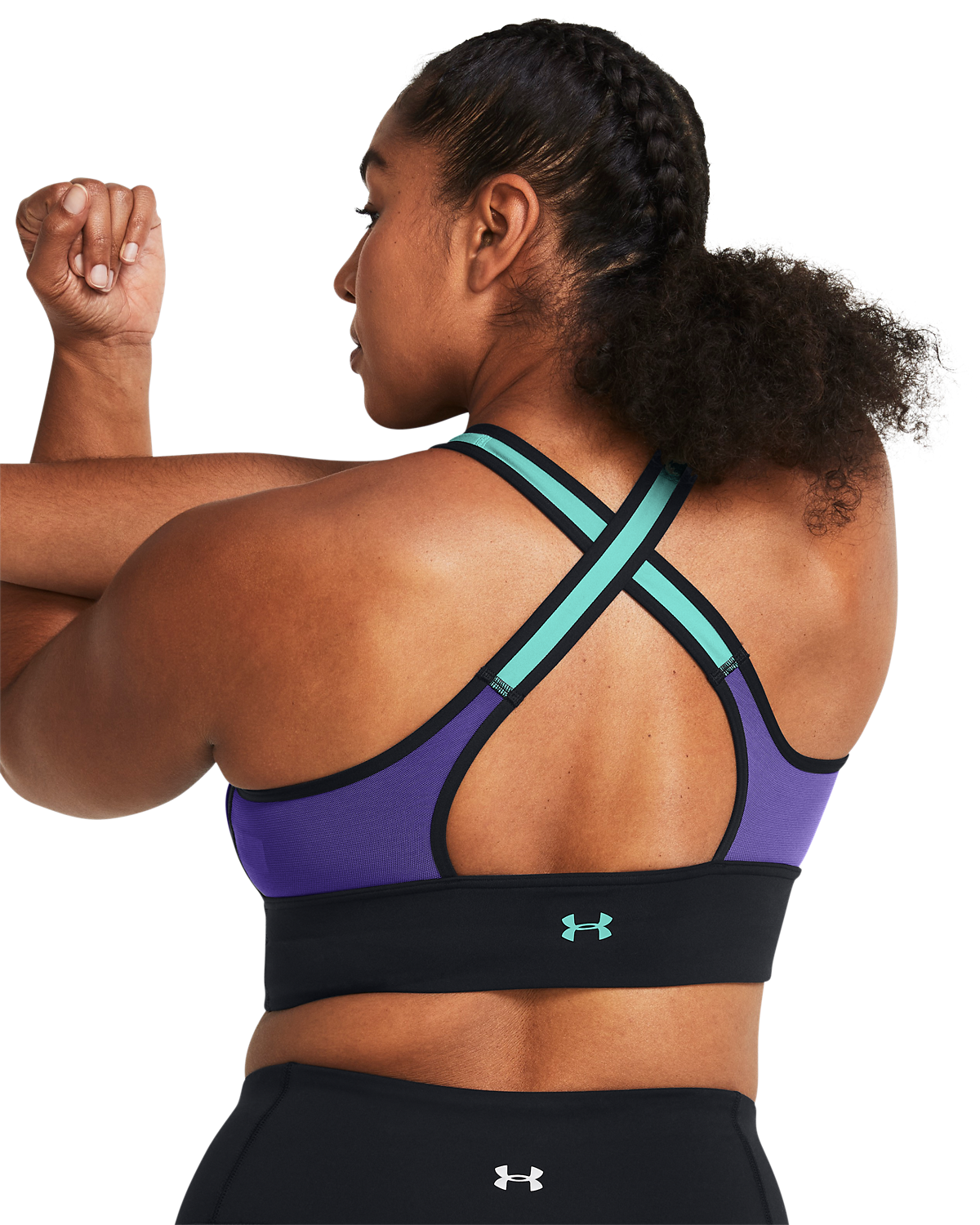 Women's Project Rock Infinity Mid Longline Lets Go Bra