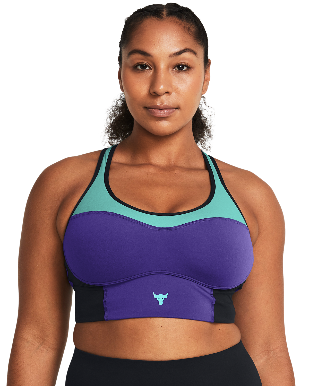 Women's Project Rock Infinity Mid Longline Lets Go Bra