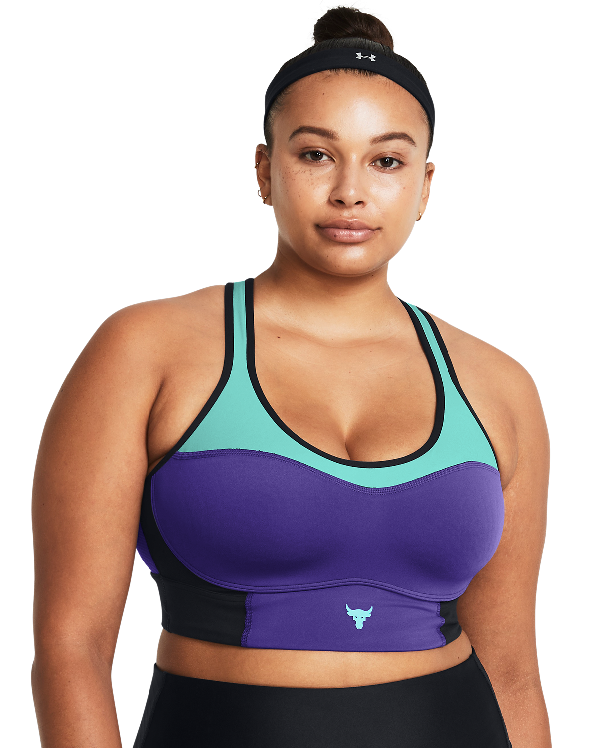 Women's Project Rock Infinity Mid Longline Lets Go Bra