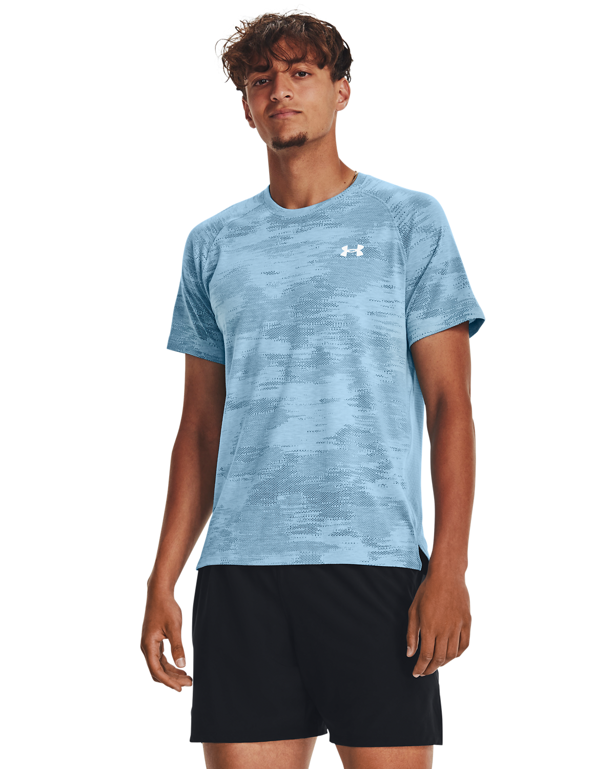 Men's UA Streaker Speed Camo Short Sleeve