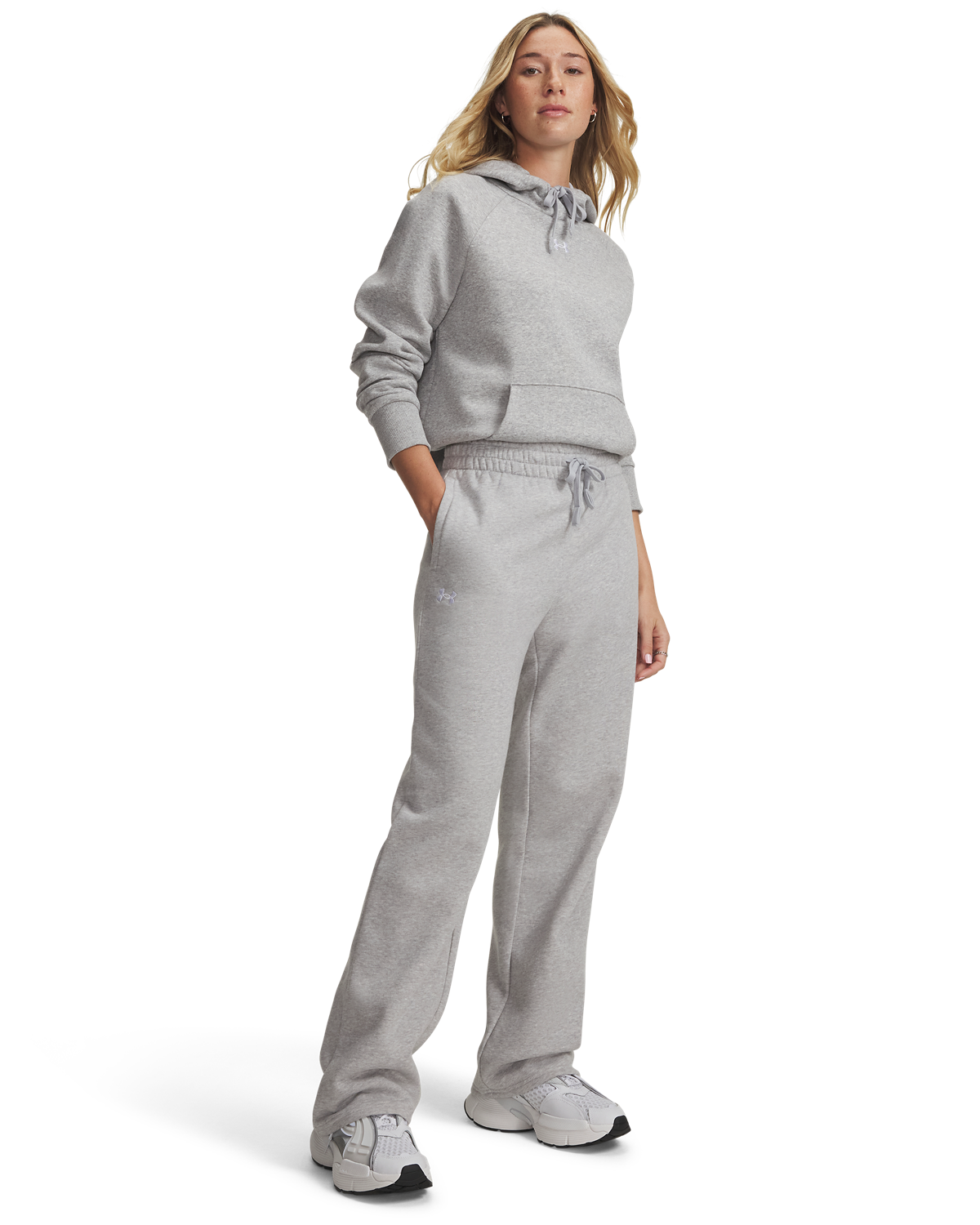 Women's UA Rival Fleece Straight Leg Pants