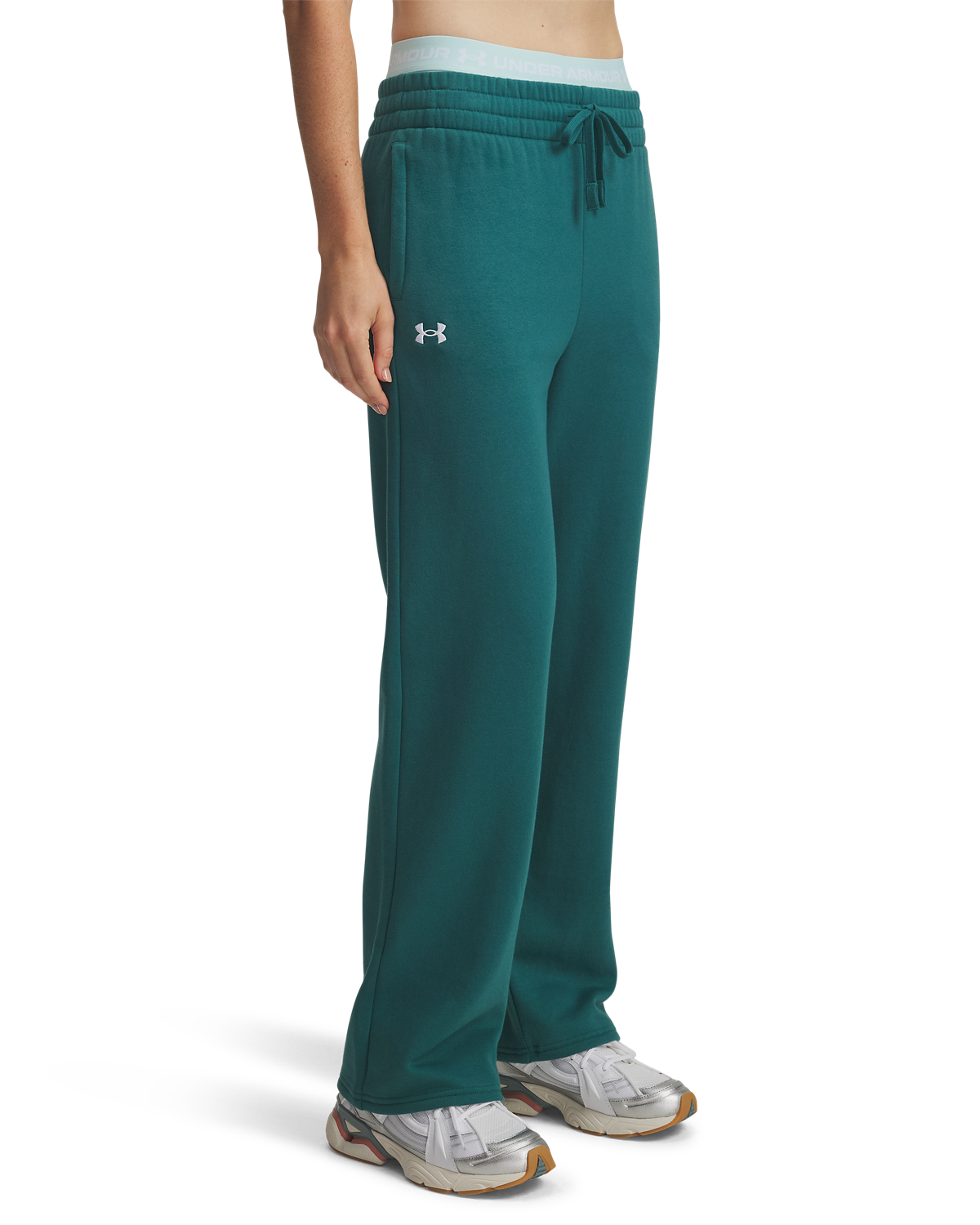 Women's UA Rival Fleece Straight Leg Pants