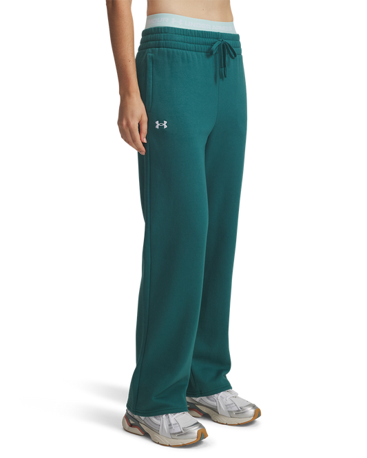 Women's UA Rival Fleece Straight Leg Pants