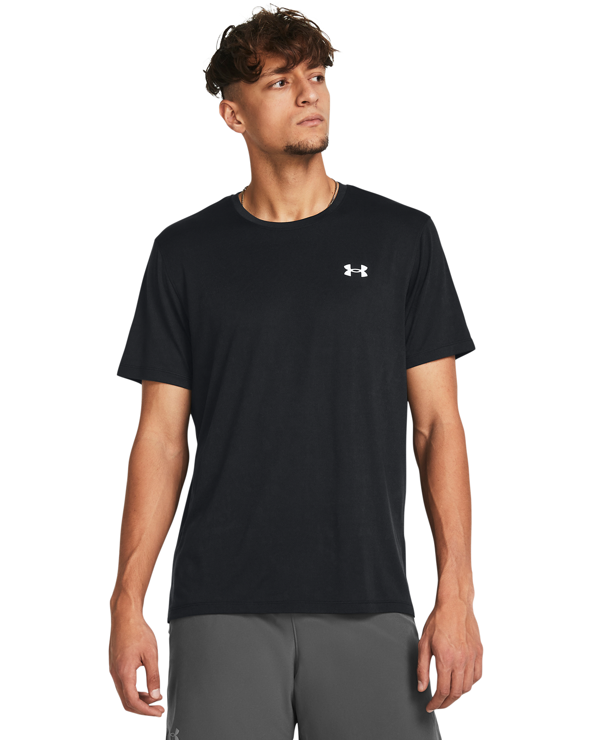 Men's UA Launch Splatter Short Sleeve