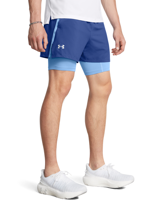 Men's UA Launch 2-in-1 5inch Shorts