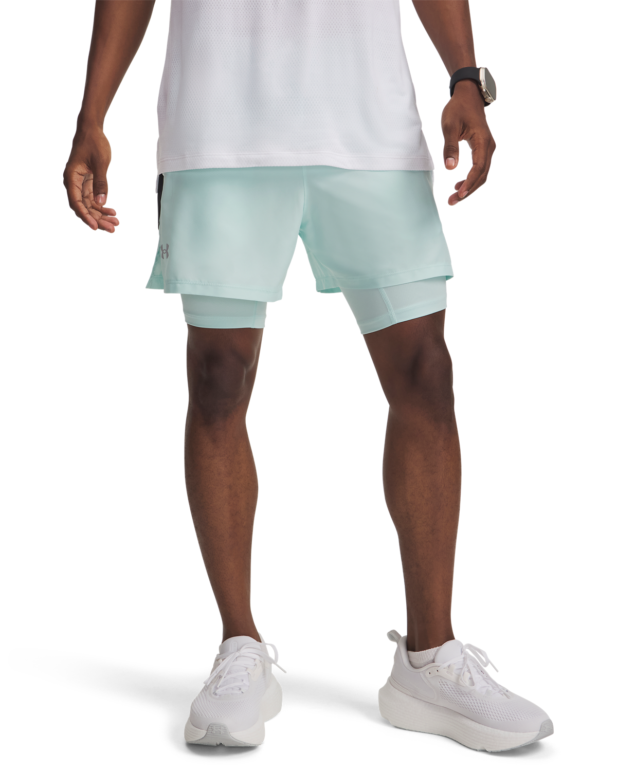 Men's UA Launch 2-in-1 5inch Shorts