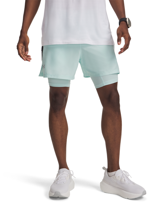 Men's UA Launch 2-in-1 5inch Shorts
