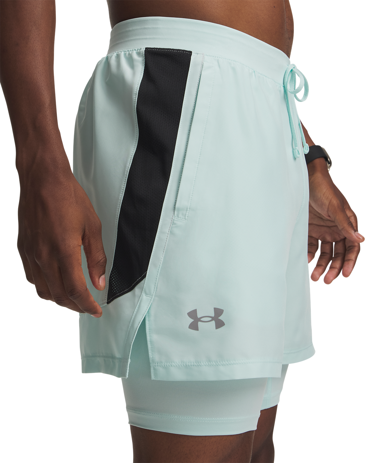 Men's UA Launch 2-in-1 5inch Shorts