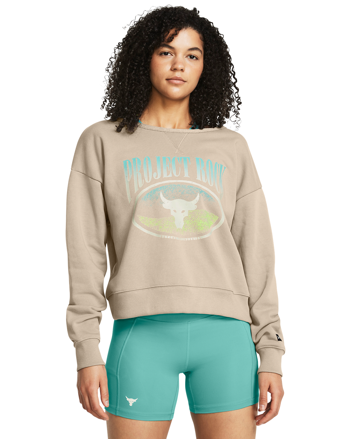 Women's Project Rock Heavyweight Terry Long Sleeve