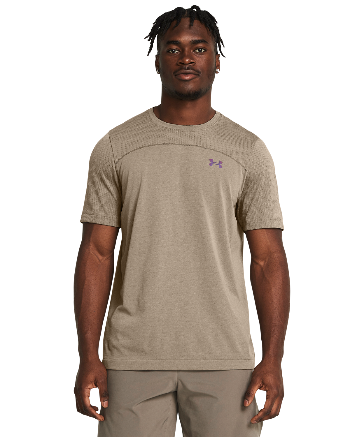 Men's UA Vanish Elite Seamless Wordmark Short Sleeve