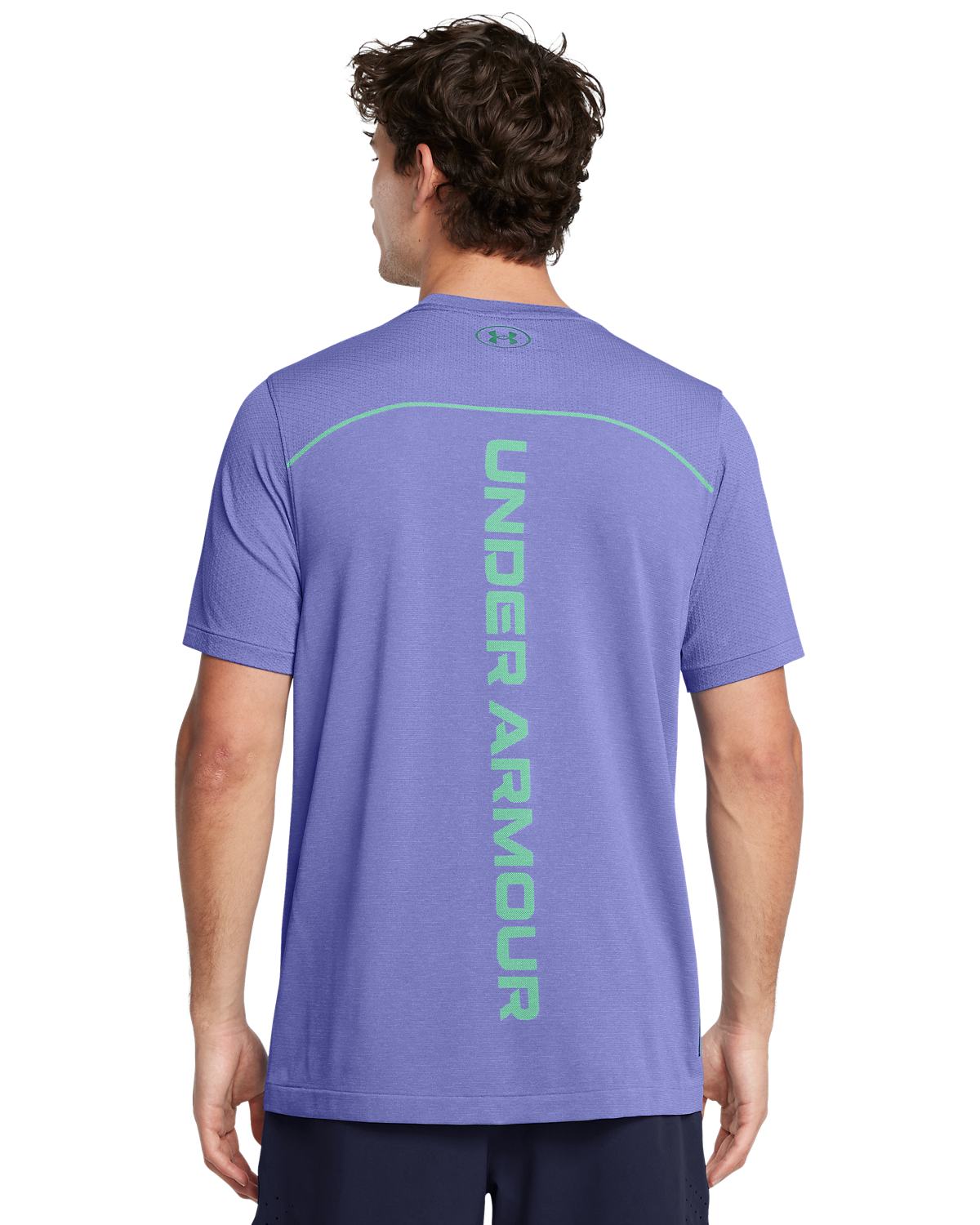 Men's UA Vanish Elite Seamless Wordmark Short Sleeve