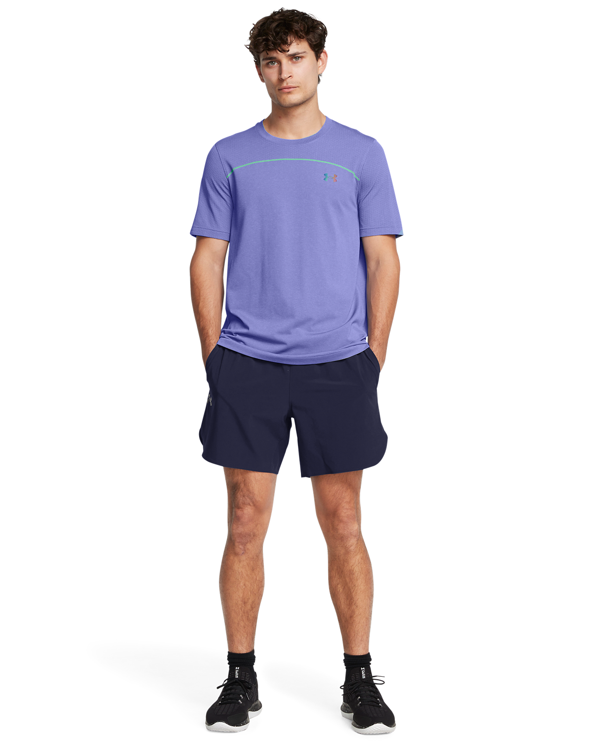 Men's UA Vanish Elite Seamless Wordmark Short Sleeve