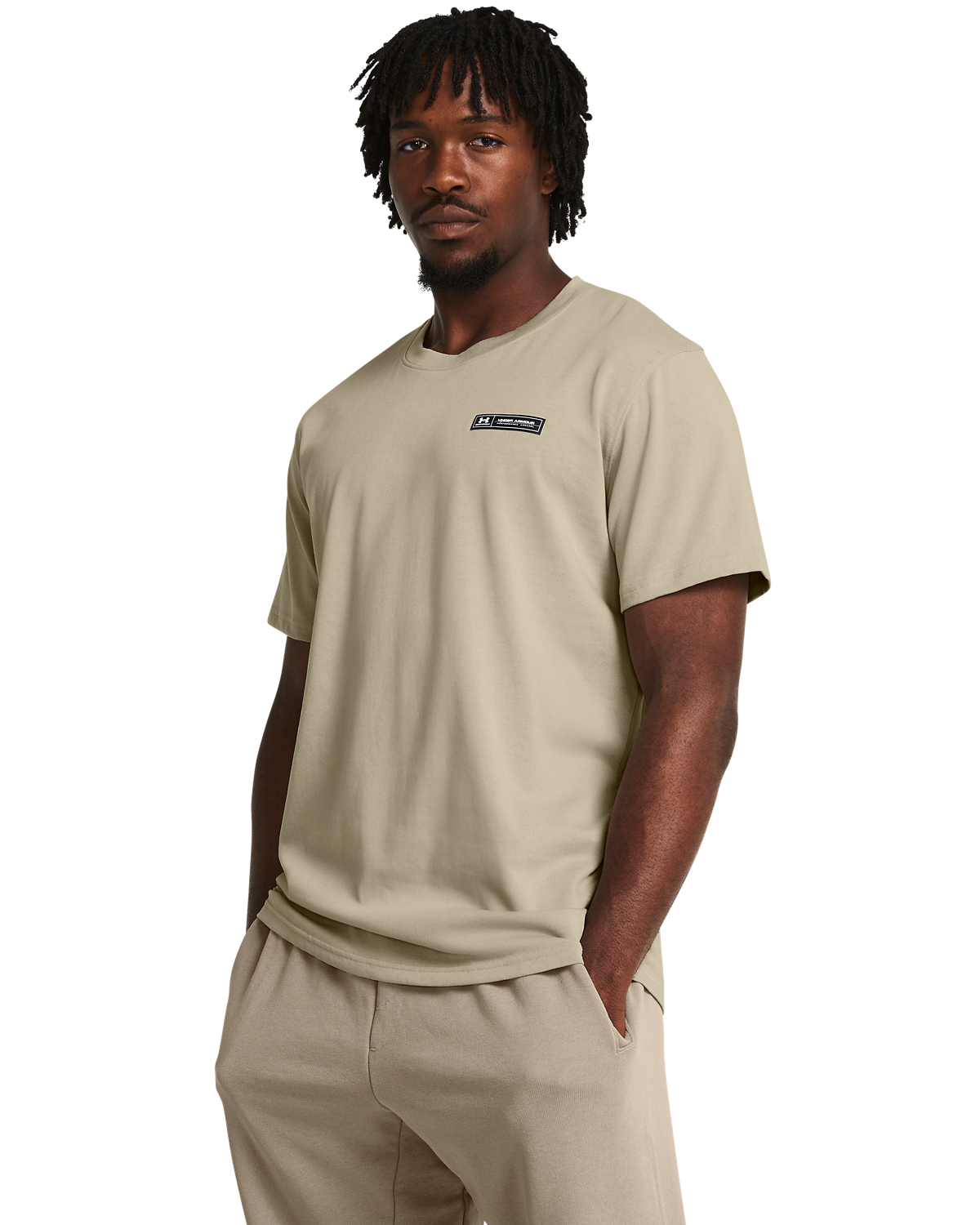Men's UA Heavyweight Armour Label Short Sleeve