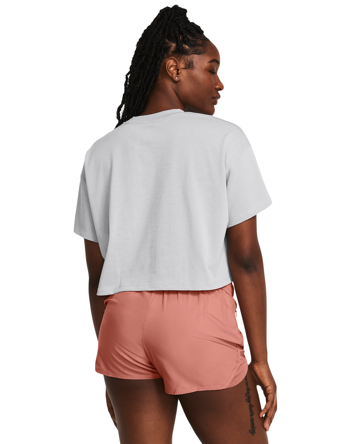 Women's UA Heavyweight Scripted Wordmark Crop Short Sleeve