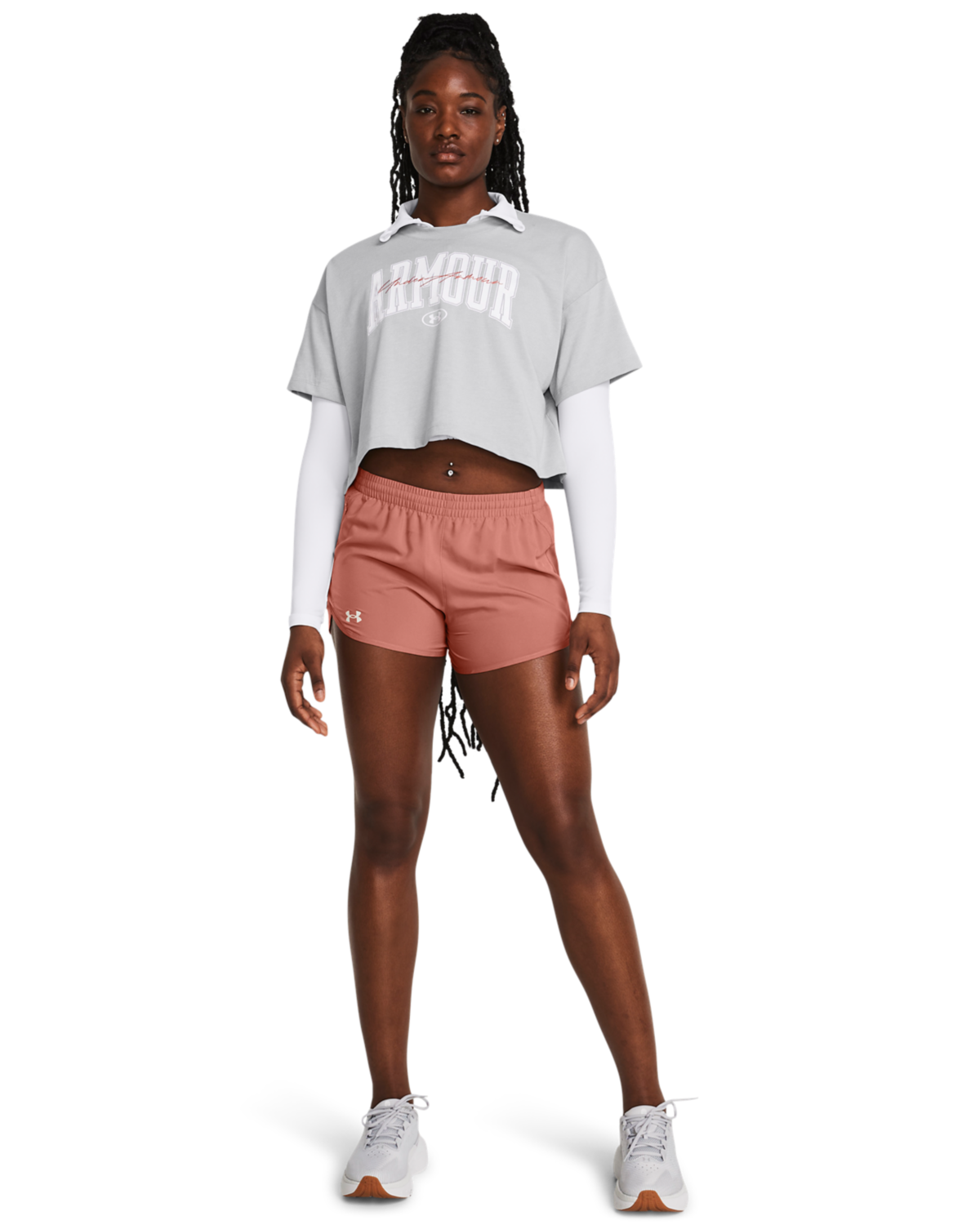Women's UA Heavyweight Scripted Wordmark Crop Short Sleeve