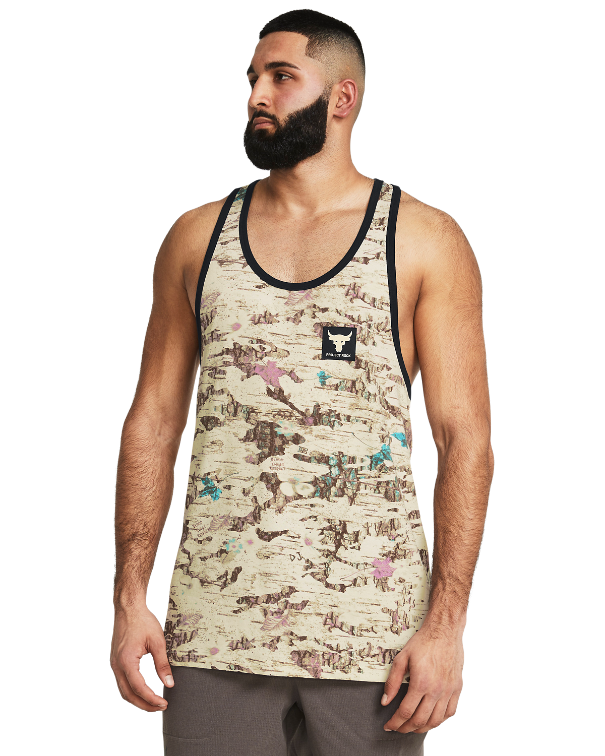 Men's Project Rock Camo Graphic Tank