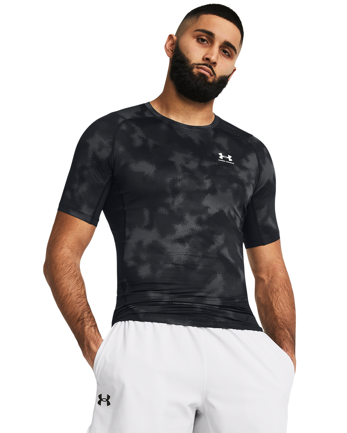 Men's HeatGear® Printed Short Sleeve